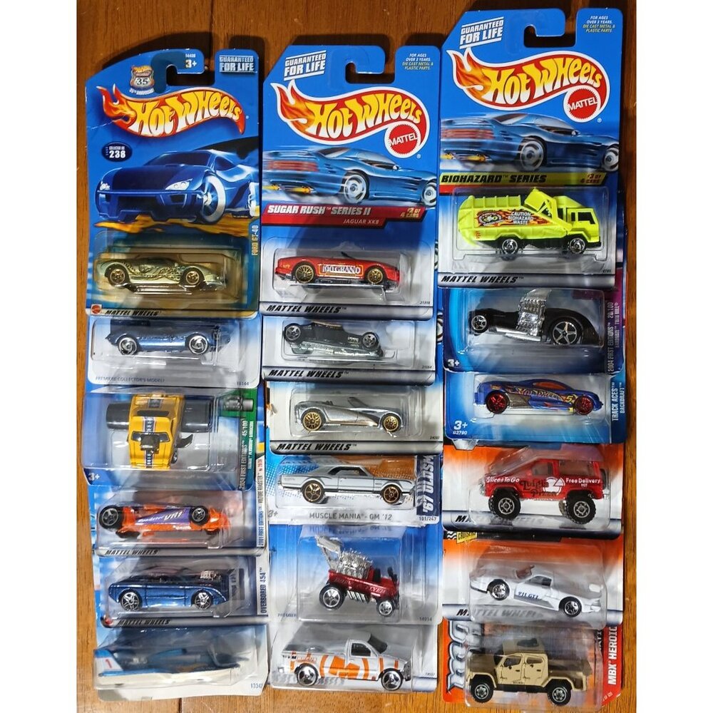 16 Hot Wheels & Matchbox Die-Cast Cars Vehicles Sealed In Packaging #WS-A - Picture 10 of 10